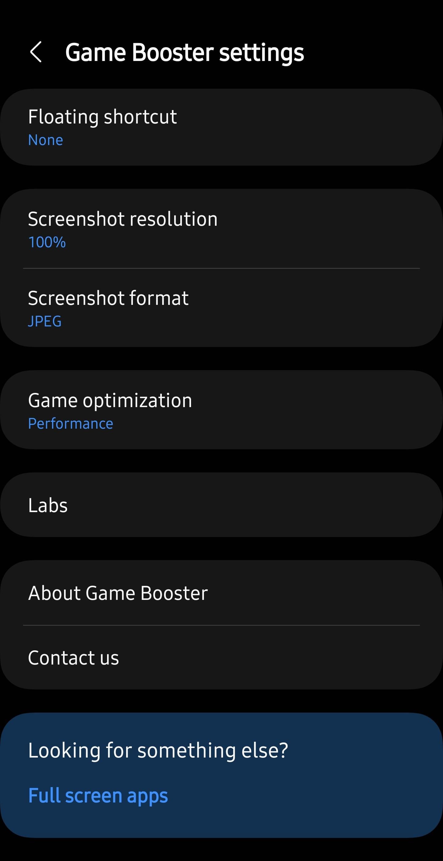 Android gaming tools interface displaying bypass charging and performance profiles