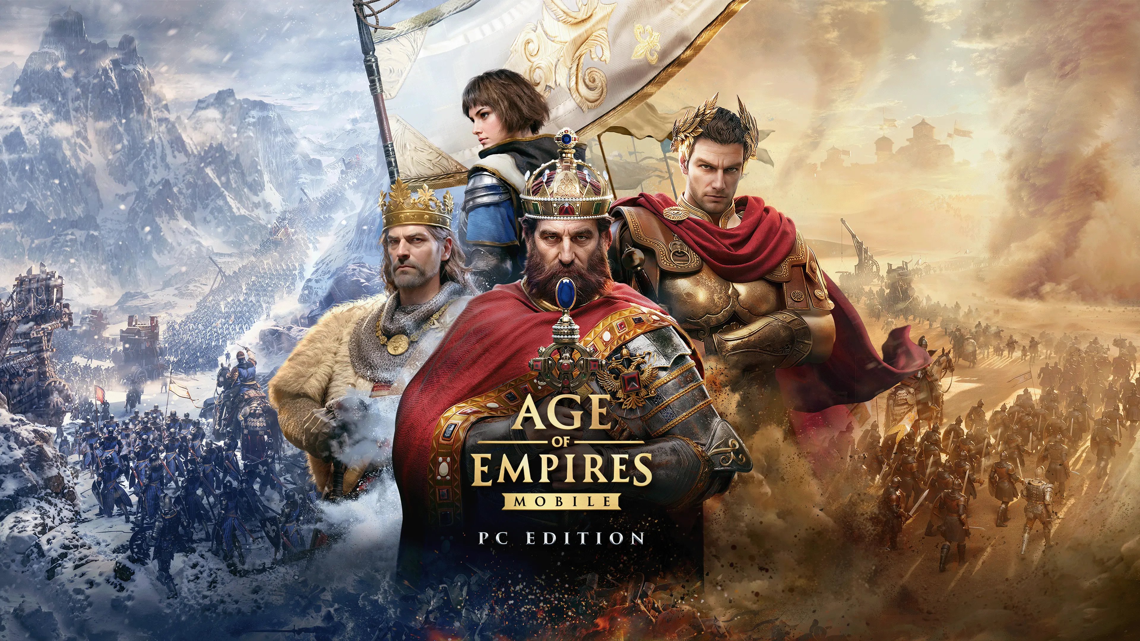 Age of Empires Mobile PC Edition desktop interface